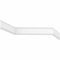Ekena Millwork 1 1/4"H x 1/4"P x 96"L Parting Bead, PVC MLD01X00X96PBSWPV - alternate 4